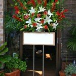 名古屋の花屋カームクームのスタンド花サンプル1